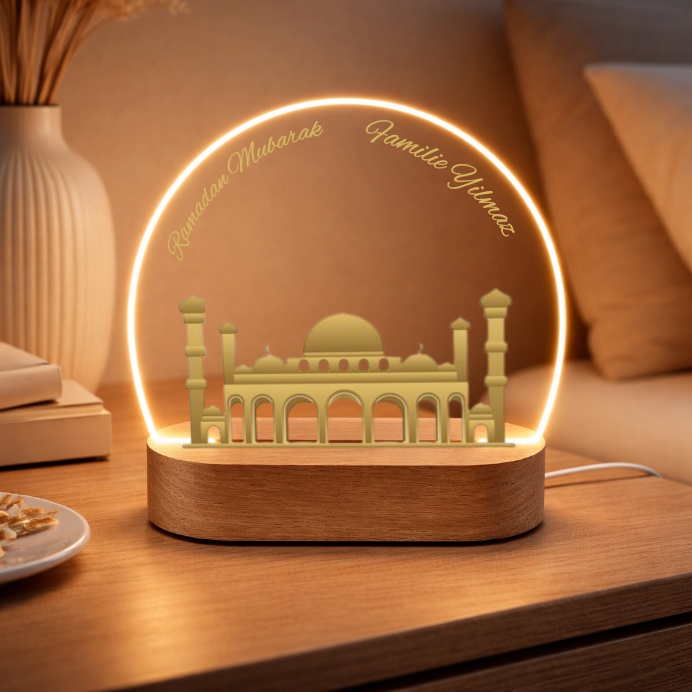 Acryl-Licht Ramadan "Moschee"